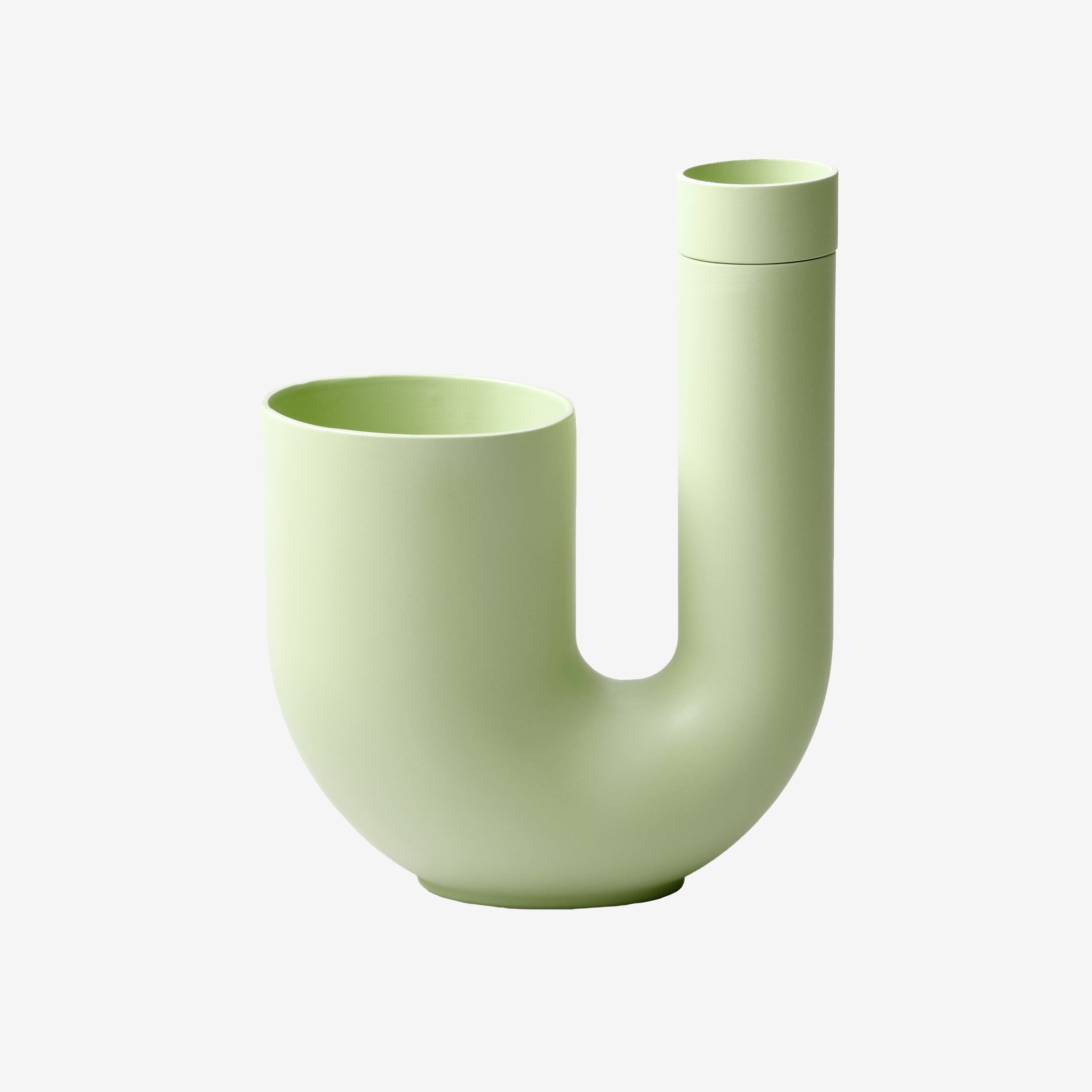 Tuba (M) Planter with Vase